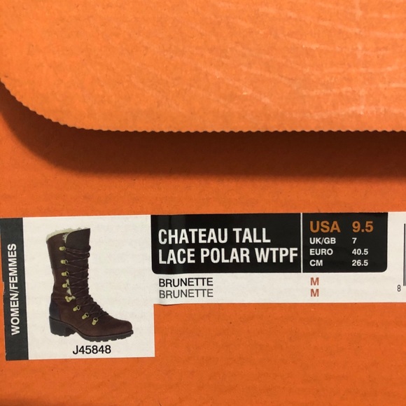 Merrell Chateau Tall Lace Polar Waterproof Boot - Picture 15 of 16